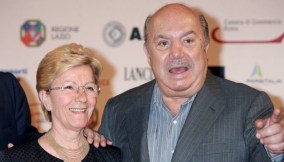 Lino Banfi e la moglie Lucia Lagrasta in Zagaria