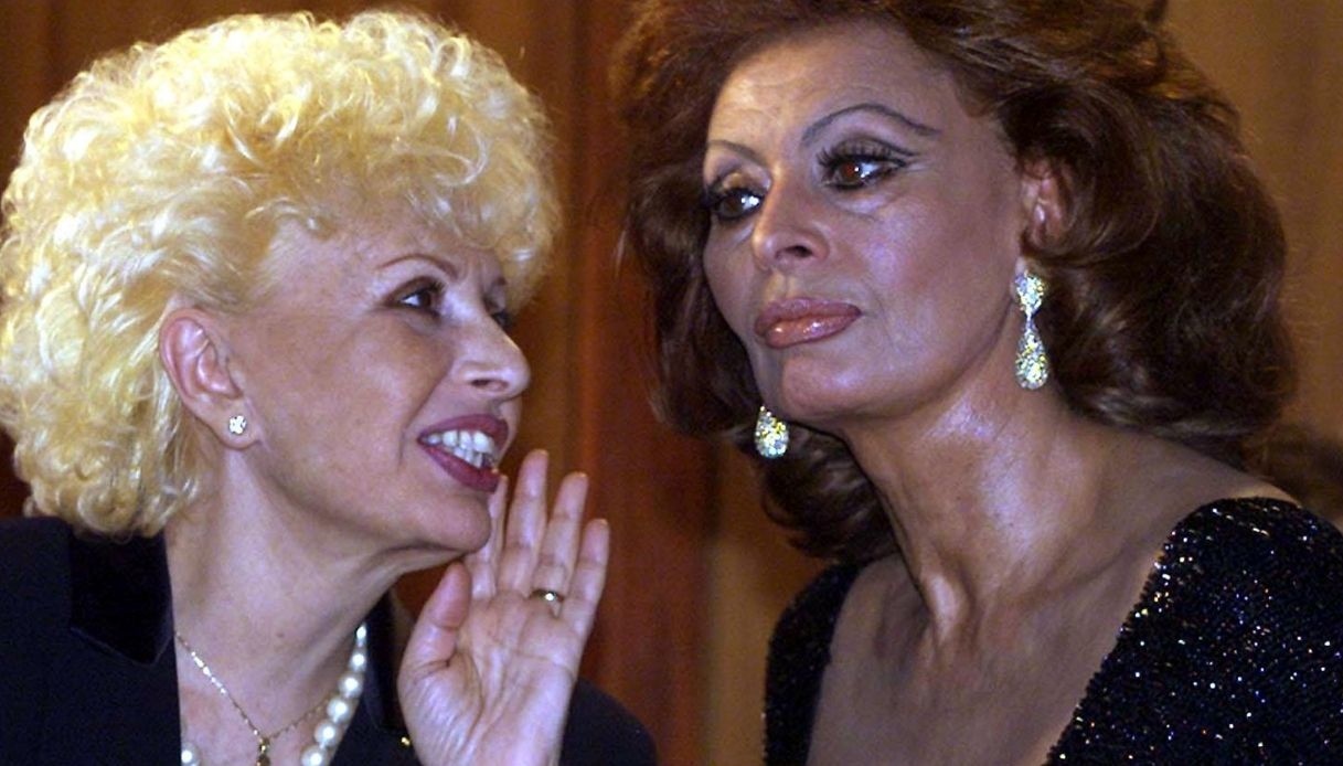 Sophia Loren e la sorella Maria Scicolone