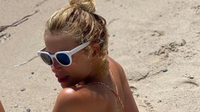 Alessia Marcuzzi, su Instagram l’ultimo bikini dell’estate è strepitoso