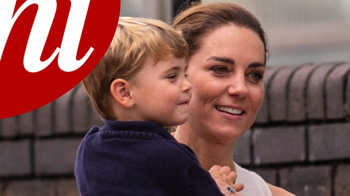 Kate Middleton sorpresa per le strade di Londra con suo figlio Louis
