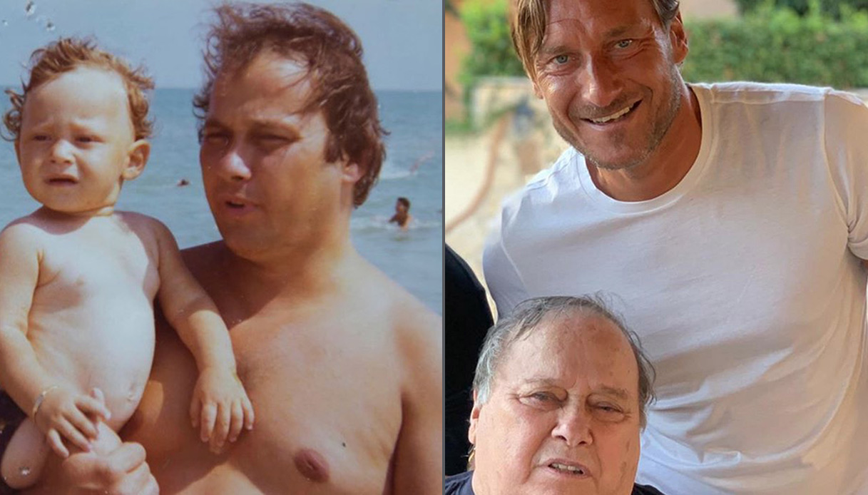 Francesco Totti, l’addio al papà: “I 10 giorni più brutti della mia vita”