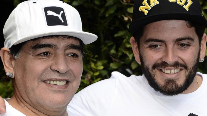 Maradona, l’amore per Cristiana Sinagra e il figlio Diego Jr
