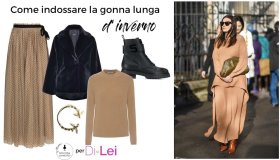 Gonna lunga: come indossarla e abbinarla in inverno