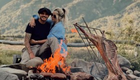 Wanda Nara e Icardi, le foto della vacanza in campeggio su Instagram