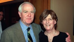 John Le Carrè e la moglie Valerie