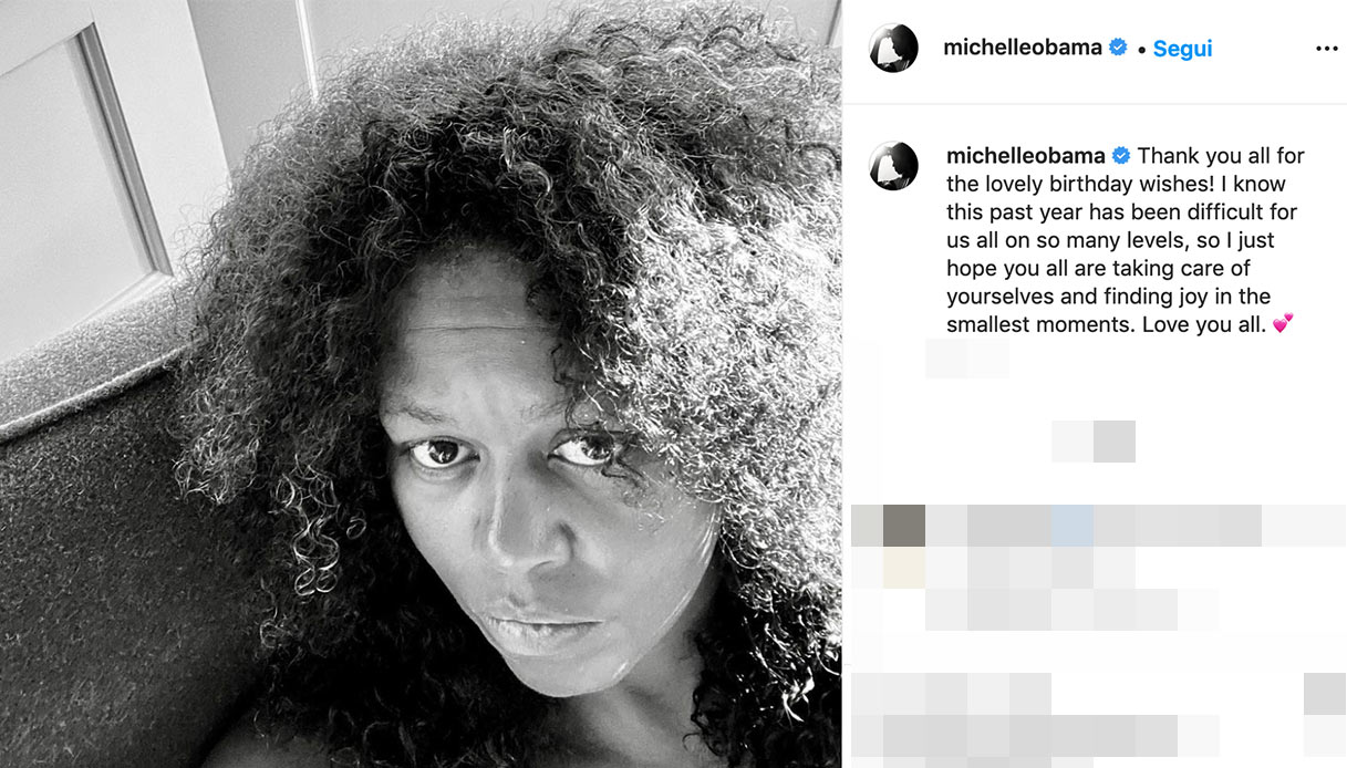 Michelle Obama su Instagram