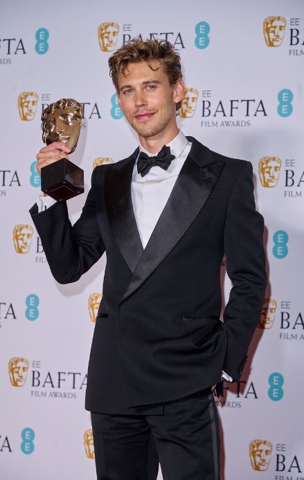 Austin Butler riceve il BAFTA per il film "Elvis"