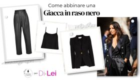 Giacca di raso nera, come indossarla e abbinarla?
