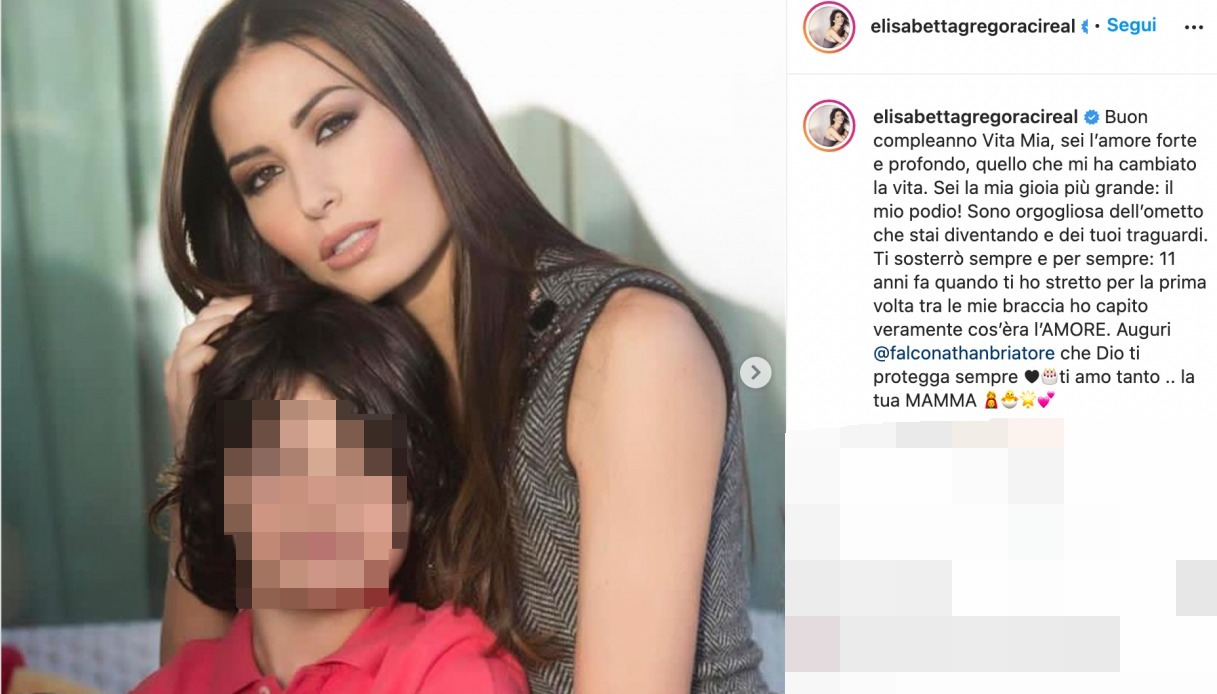 Elisabetta Gregoraci su Instagram