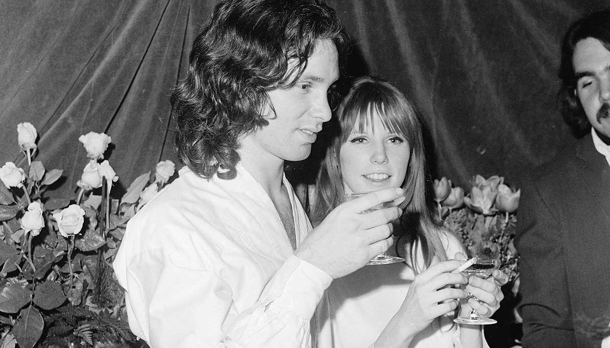 Jim Morrison e Pamela Courson