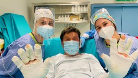 Gianni Morandi, il video dall’ospedale: “Sono stato veramente fortunato”