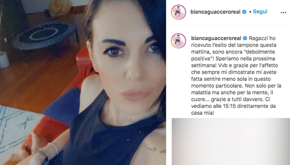 Bianca Guaccero su Instagram