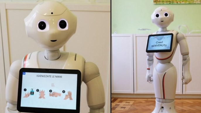Un robot per aiutare i bambini autistici: Pepper, che sorride e li fa socializzare