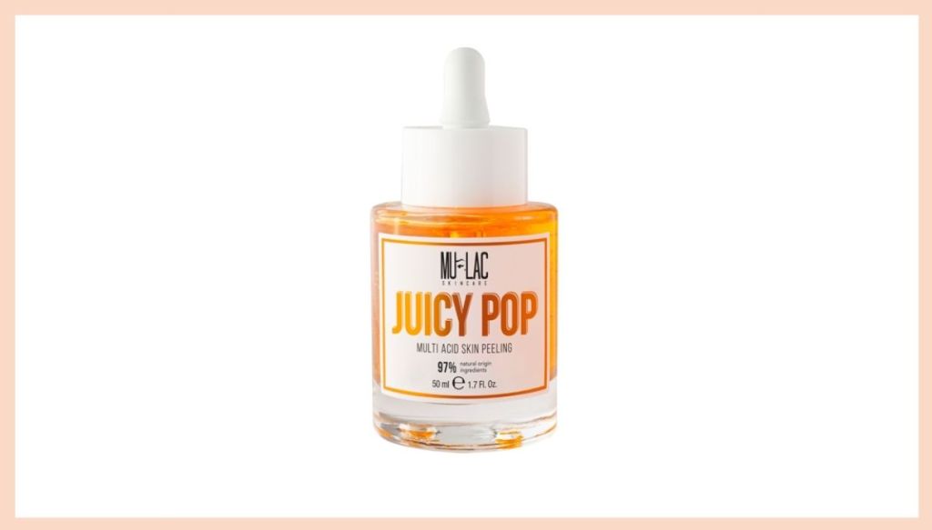 peeling chimico esfoliante acidi Mulac Cosmetics Juicy Pop Multi Acid Skin Peeling