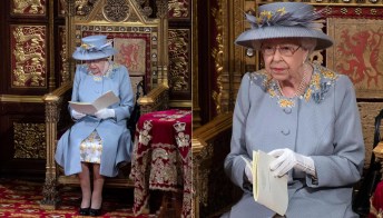 La Regina al Parlamento per la prima volta senza Filippo