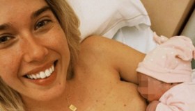 Martina Pinto è diventata mamma: le prime foto della piccola Polly