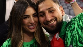 Gigio Donnarumma e la moglie Alessia Elefante