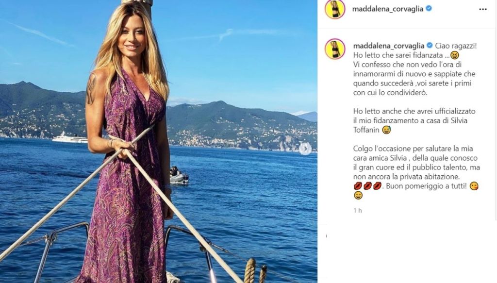 Maddalena Corvaglia Post Instagram