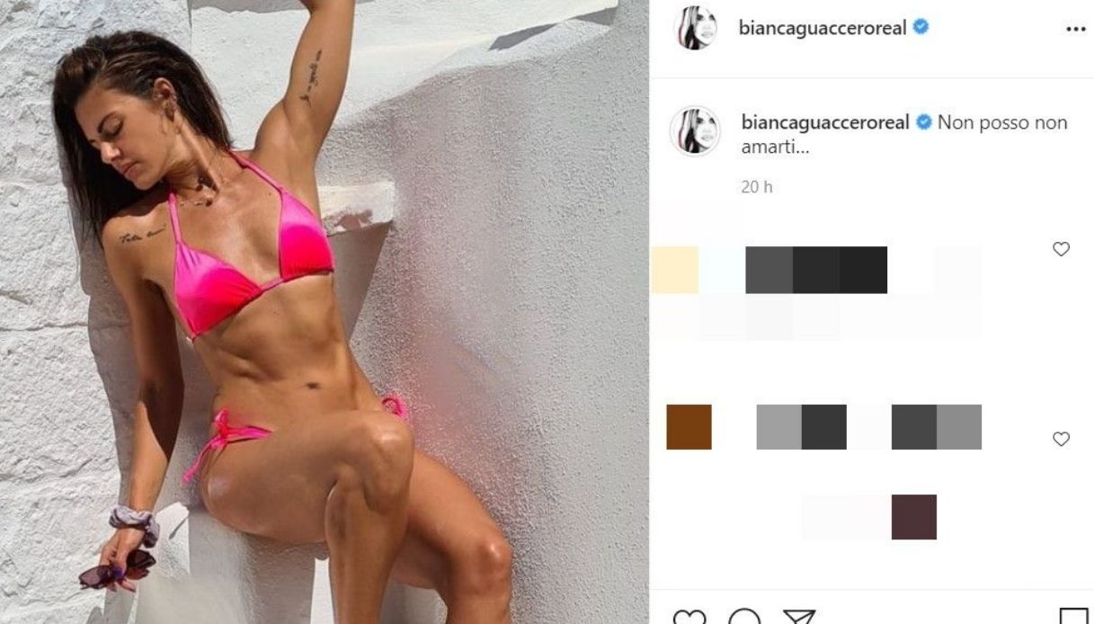 Bianca Guaccero, il post Instagram