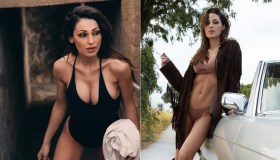 Anna Tatangelo, splendida in costume: le foto su Instagram