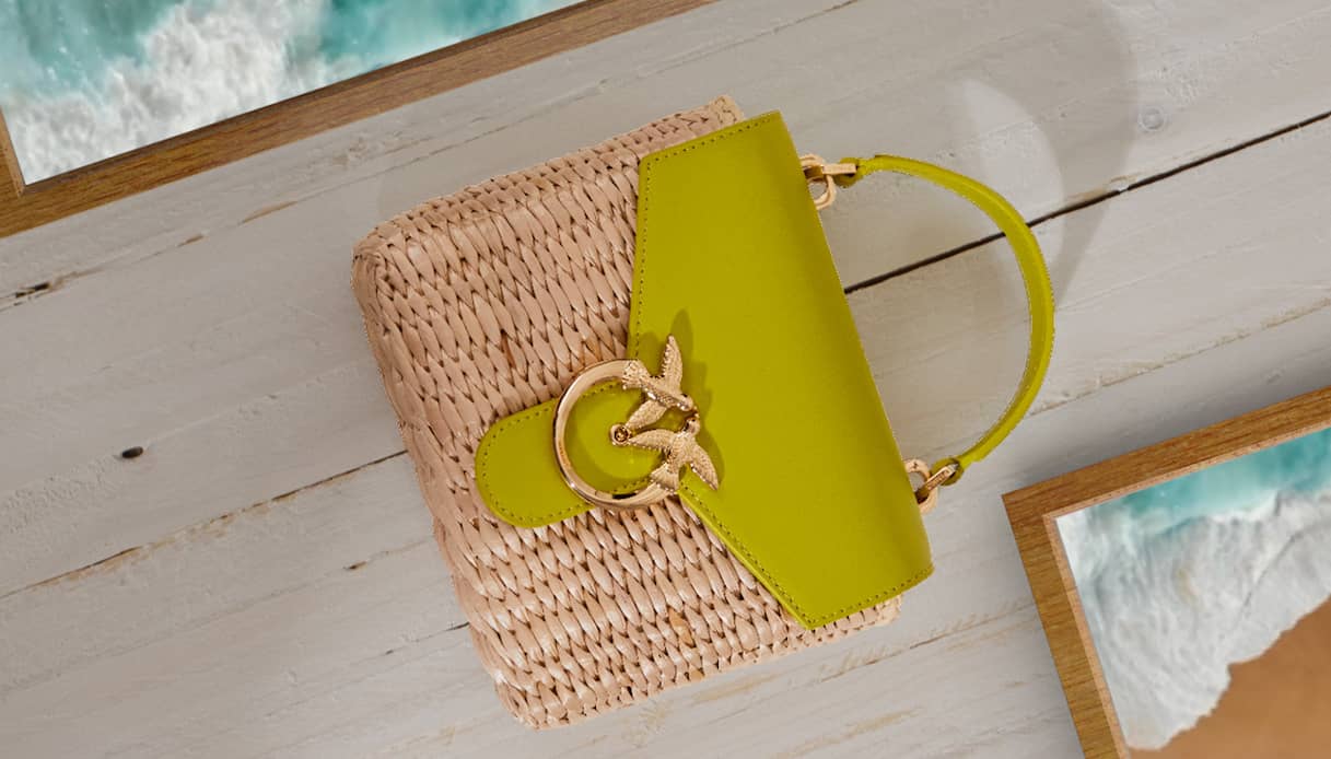 Borsa A Tracolla Love Bell Simply Avorio Pinko - Ferraris Boutique
