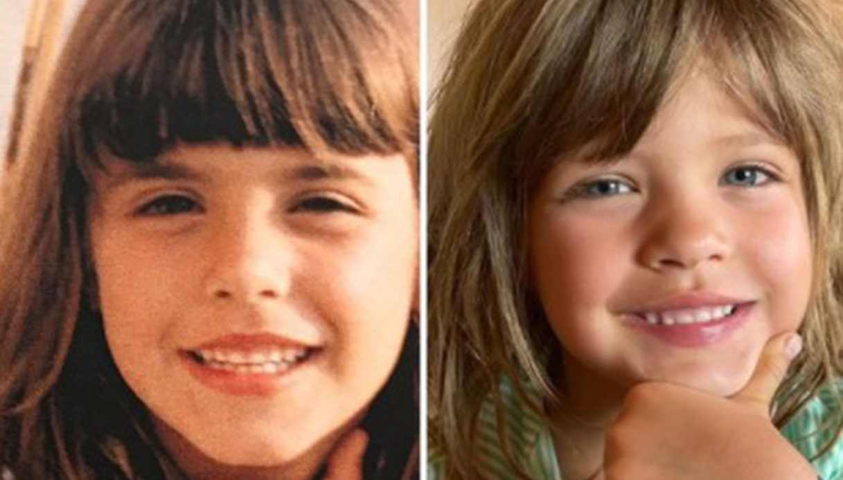 Elisabetta Canalis e la figlia Skyler, due gocce d’acqua: stesso sorriso sbarazzino