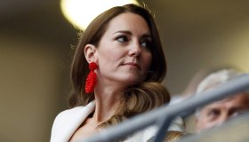Euro 2020, il cambio d’abito di Kate per la finale e l’esultanza di George