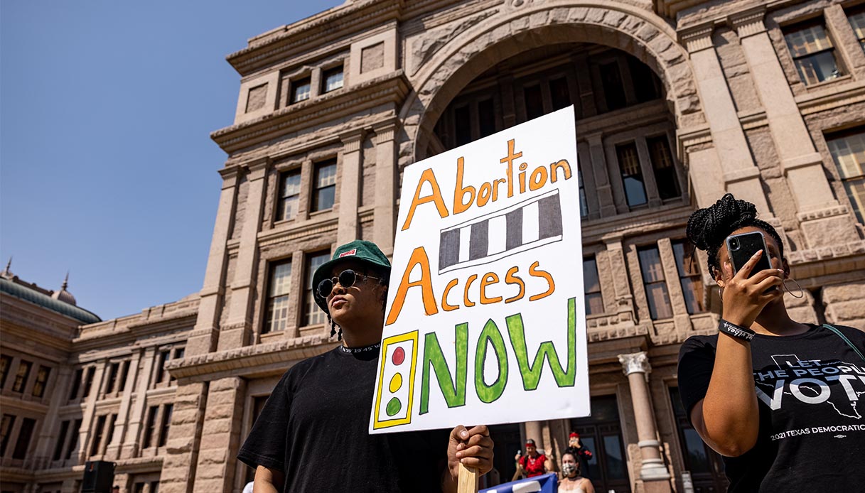 Aborto, proteste in Texas