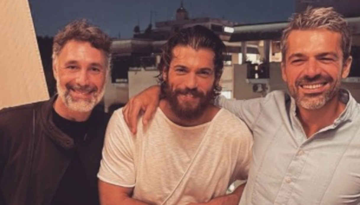 Luca Argentero e Can Yaman, la foto con Raoul Bova che sancisce la pace