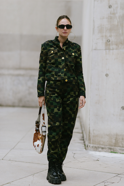 Come indossare il camouflage in città: idee di look