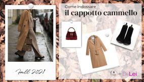 Come indossare il cappotto cammello in autunno