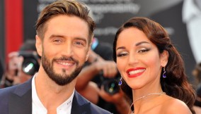L'attore Alex Belli e la moglie Delia Duran