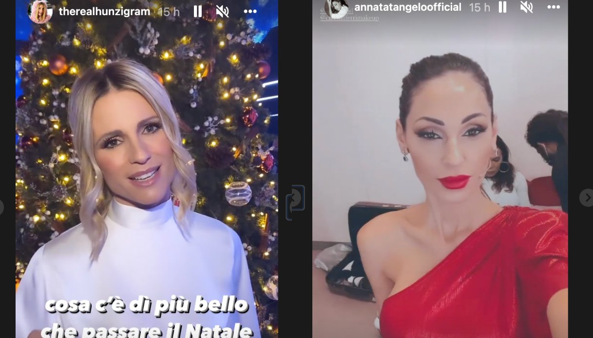Michelle Hunziker e Anna Tatangelo ad All Together Now Kids