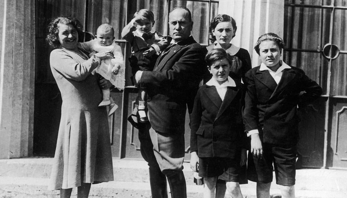 Mussolini e la sua famiglia / Foto: Di Lei