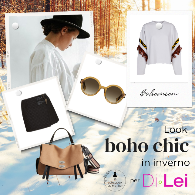 Look boho chic in inverno