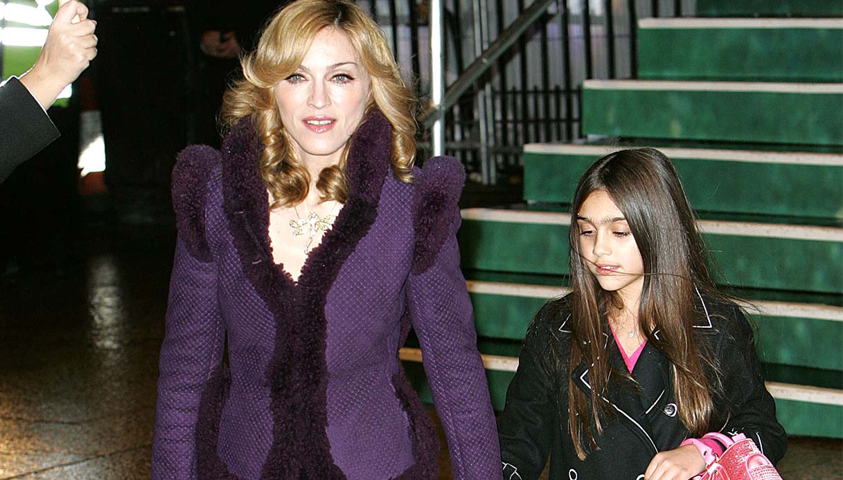 Madonna e sua figlia Lourdes