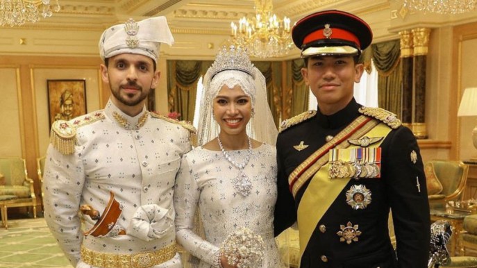 Fadzillah Lubabul, le nozze da sogno della figlia del Sultano del Brunei (con un borghese)