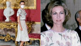 Letizia di Spagna, tutte le volte che ha osato con gli abiti di sua suocera
