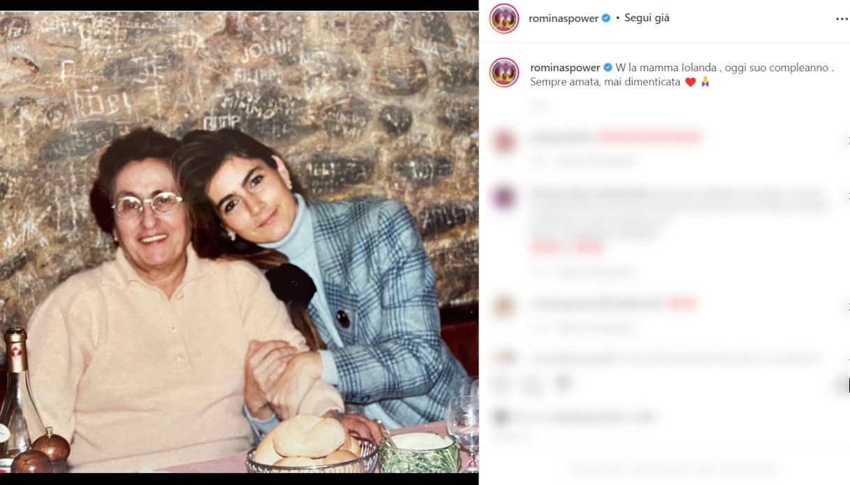 Romina Power e Jolanda su Instagram