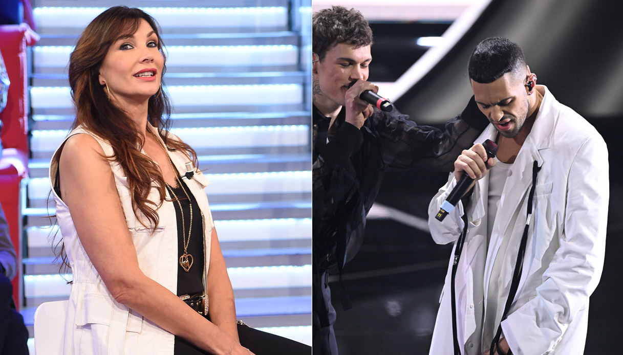 Sanremo 2022 terza serata, Luisa Corna: “Questa è la forza di Mahmood-Blanco”