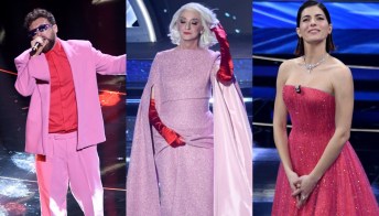 Sanremo 2022, cinquanta sfumature di rosa sul palco dell’Ariston