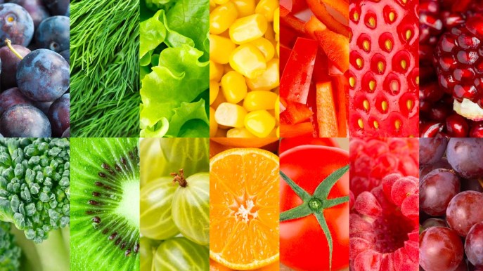Cromoterapia a tavola: i colori degli alimenti che aumentano la tua energia