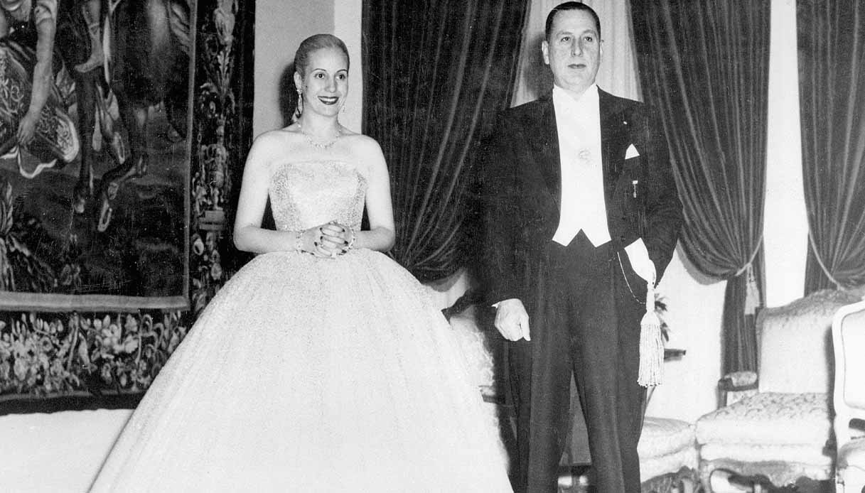 Evita Perón e Juan Domingo