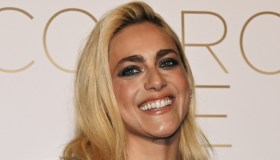 Miriam Leone, l’abito nero strategico alimenta il mistero sulla gravidanza