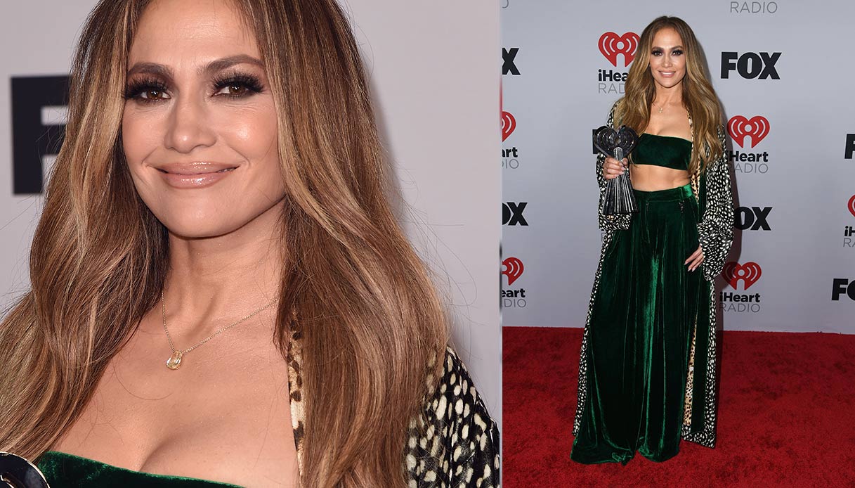 Jennifer Lopez e l'Iconic Award agli iHeartRadio Music Awards 