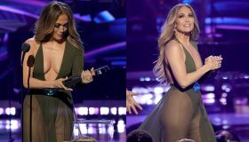 J.Lo, tra trasparenze e scollature. E Ben ad applaudirla
