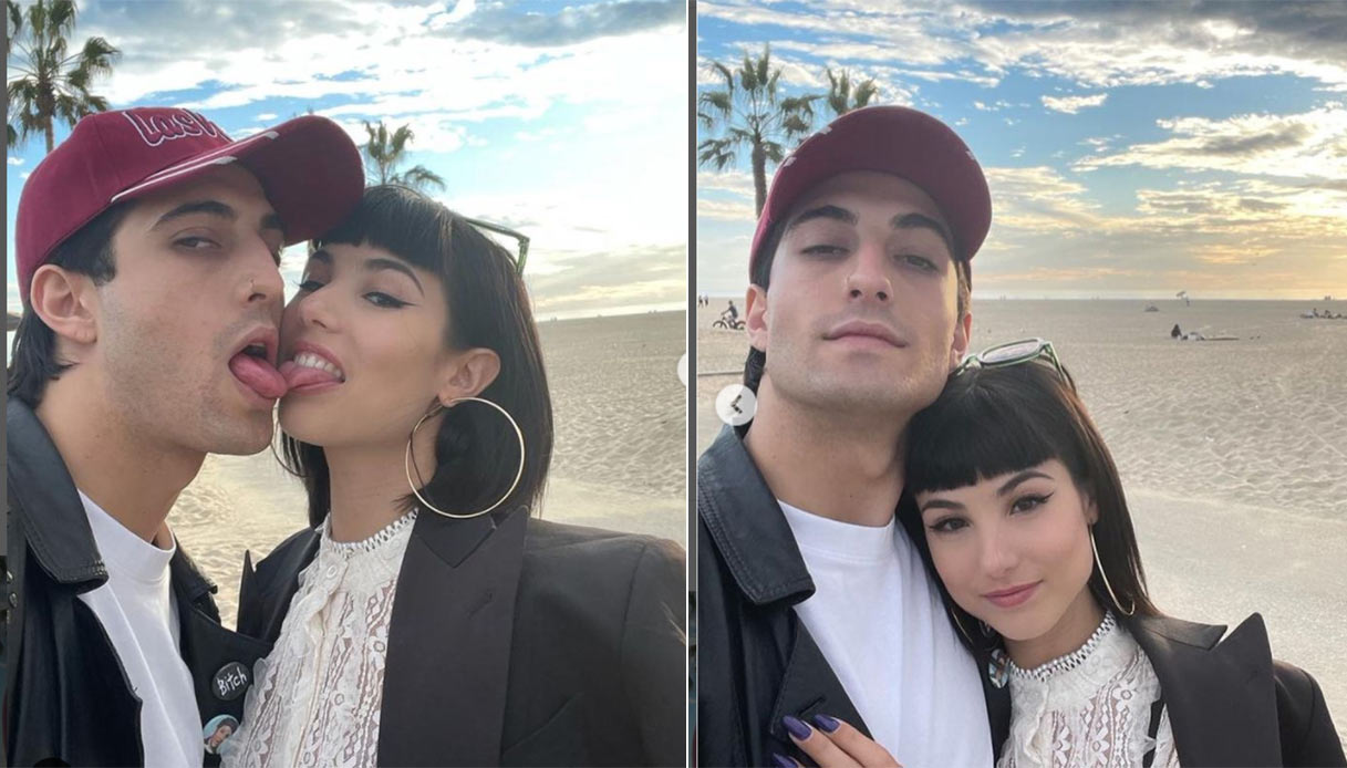 Damiano e Giorgia su Instagram