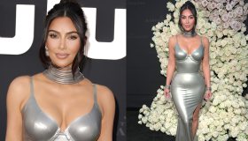 Kim esplosiva: il look super attillato lascia senza fiato (anche lei)