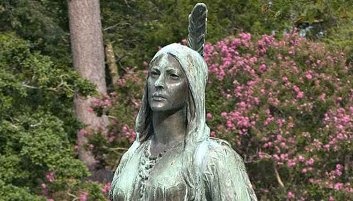 Statua di Pocahontas, Jamestown