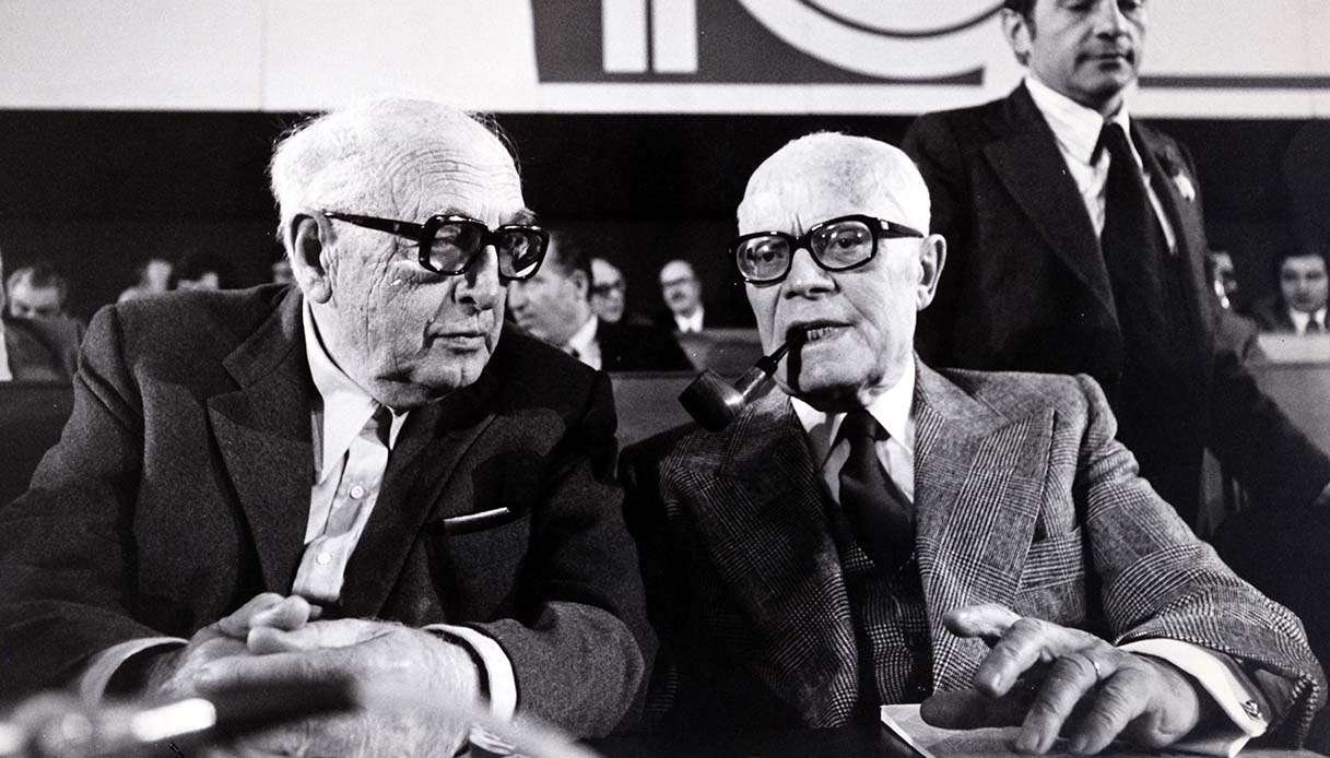 Sandro Pertini e Pietro Nenni